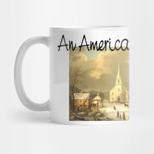 Americana, Town and Church Mug